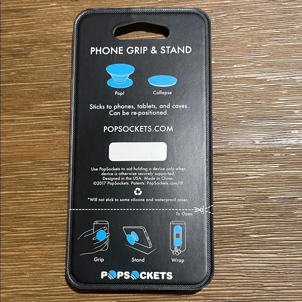NWT PopSocket Grip & Stand - Aqua Octopus